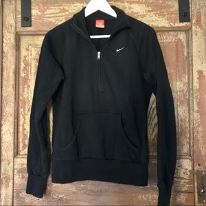 Nike popover sweatshirt, black